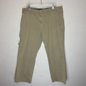 Carbon2Cobalt Corduroy Khaki Pants Mens 40 Tan Better Bet Bedford Slacks Ribbed